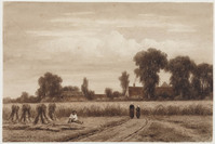 TvB T 234
<br/>
Landschap met boerderij en korenveld
<br/>
<em>Maaten, Jacob Jan van der (1820-1879)</em>
